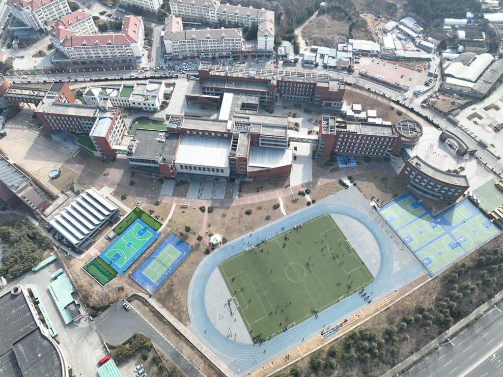 QISS school aerial view