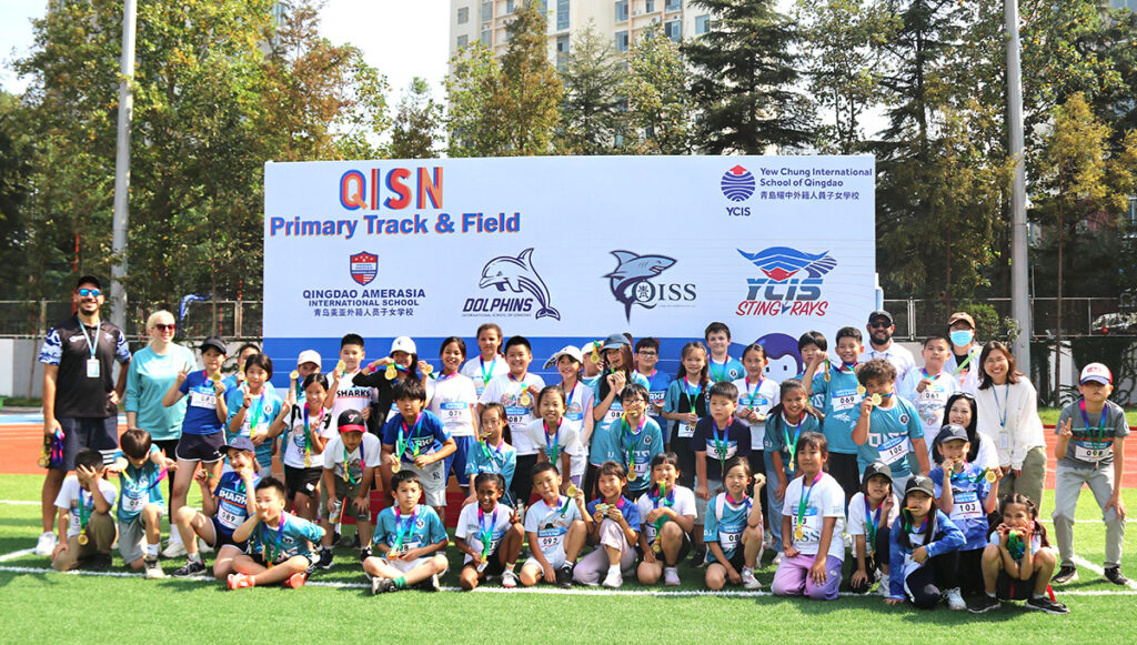 QISS team at QISN Track Field